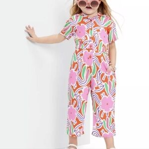 Diane Von Furstenberg x Target Pink Floral Kids Jumpsuit